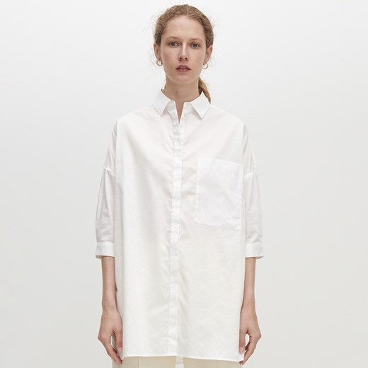 Reserved - Elegancka koszula oversize - Biały Reserved 34 wyprzedaż Reserved
