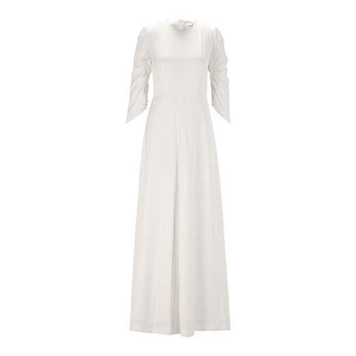 Sukienka Ivy & Oak maxi z długim rękawem biała 