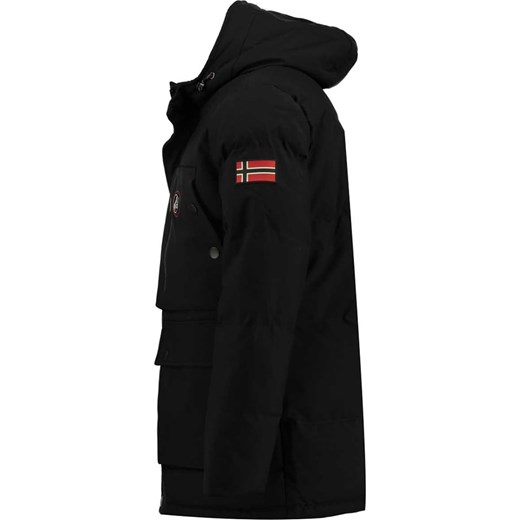 Parka czarna Geographical Norway casual 