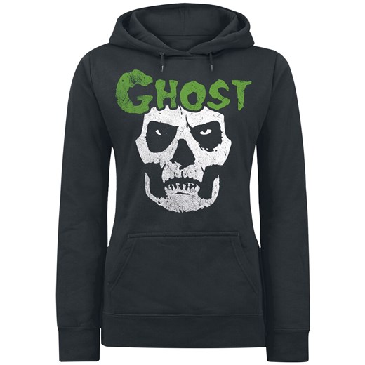 Ghost - Skull - Bluza z kapturem - czarny XXL EMP
