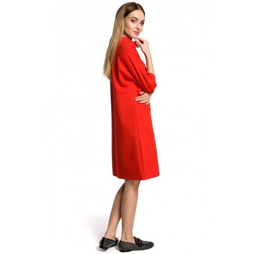 Sukienka Model MOE353 Red Moe jewely.pl okazja