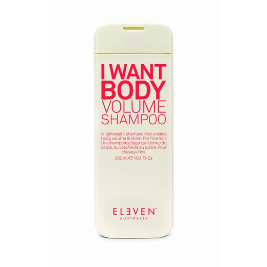 ELEVEN Australia I want body volume shampoo - Szampon dodający objętości 300 ml Eleven Australia Bellita