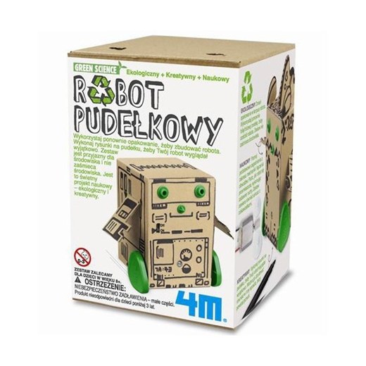 Green Science Robot pudełkowy pewex zielony dziecięce