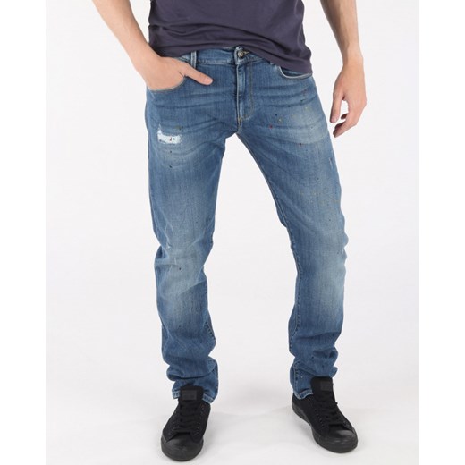 Trussardi Jeans 370 Seasonal Dżinsy Niebieski Trussardi Jeans 34 promocyjna cena BIBLOO