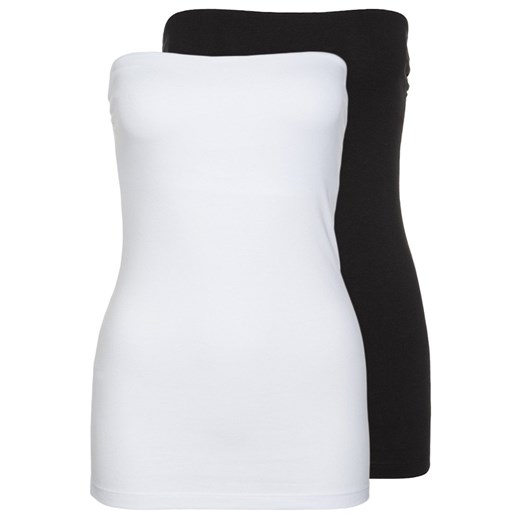 LASCANA 2 PACK Top czarny zalando bialy Odzież
