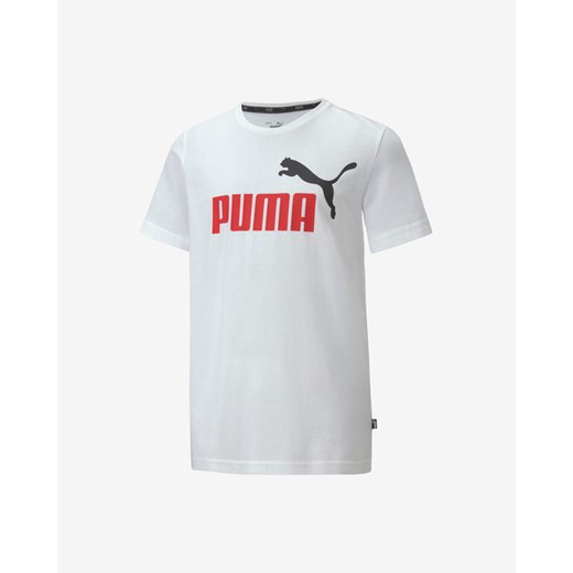 Puma Essentials 2 Col Logo Koszulka dziecięce Biały Puma 140 BIBLOO