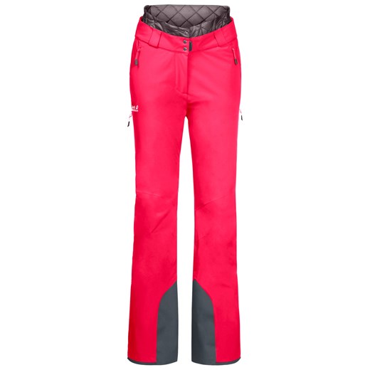 Spodnie narciarskie damskie SNOW SUMMIT PANTS W flashing pink Jack Wolfskin 42 promocyjna cena Jack Wolfskin