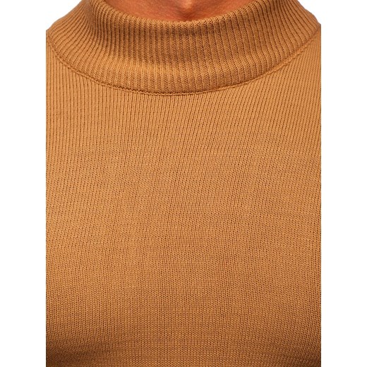 Sweter męski Denley brązowy 