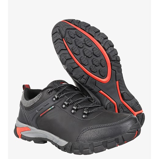 Czarne buty trekkingowe sznurowane Casu MXC7707 Casu 43 Casu.pl