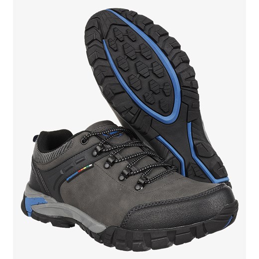 Szare buty trekkingowe sznurowane Casu MXC7707 Casu 41 Casu.pl