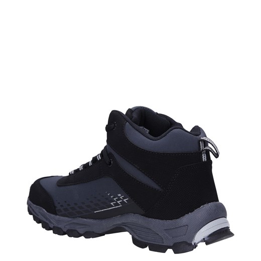 Czarne buty trekkingowe sznurowane softshell Casu A1811-1 Casu 45 Casu.pl