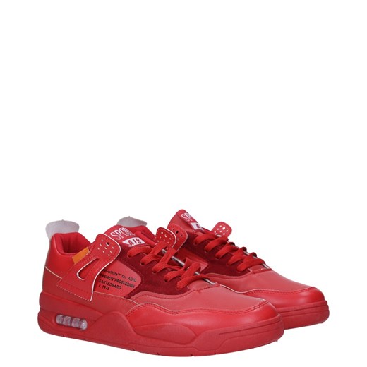 Czerwone buty sportowe sznurowane Casu 191 Casu 39 Casu.pl