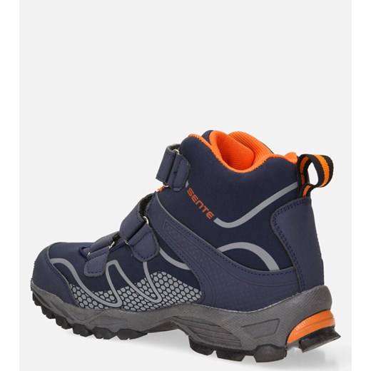Granatowe buty trekkingowe na rzepy softshell Casu B1516B-2 Casu 38 Casu.pl
