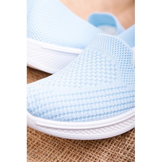 Niebieskie buty sportowe wsuwane slip on Casu 11004-4 Casu 40 Casu.pl