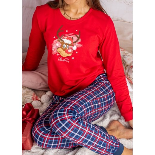 Piżama Fason wielokolorowa z napisami 