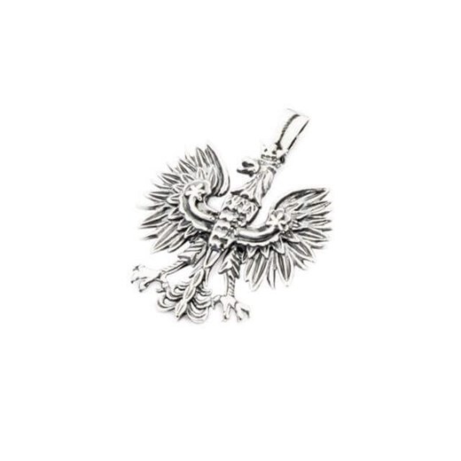 Wisiorek srebrny oksydowany Orzeł średni W2 1656 Polcarat Design  Polcarat Design