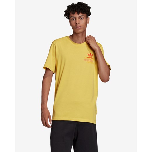 adidas Originals Shattered Koszulka Żółty M wyprzedaż BIBLOO