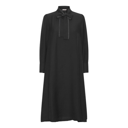 Sukienka A-view czarna z długimi rękawami 