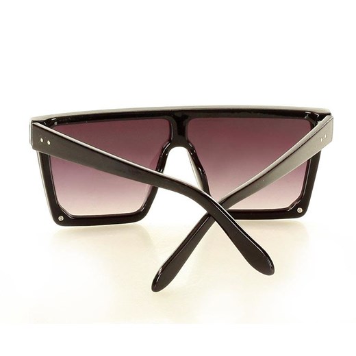 Oversizowe okulary przeciwsłoneczne MAZZINI GRUNGE STYLE czarny Looks Style Eyewaer uniwersalny Verostilo