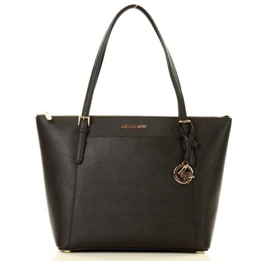 Markowa torebka shopper tote bag MICHAEL KORS - CIARA - BLACK Michael Kors uniwersalny Verostilo