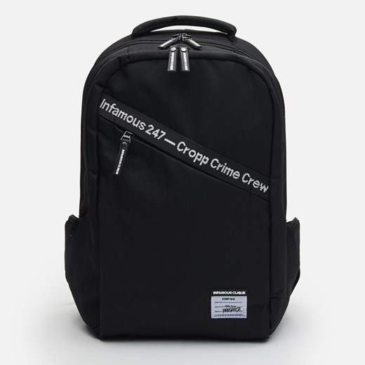 Cropp - Pojemny plecak - Czarny Cropp Uniwersalny okazyjna cena Cropp