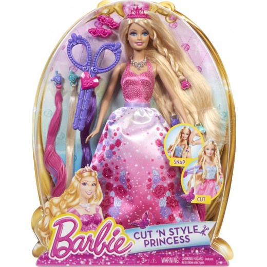Barbie Bajeczne fryzury księżniczki BCP41 pewex rozowy Księżniczki
