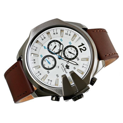 zegarek męski gino rossi chronograf exclusive e6122a-3b1 Moda Dla Ciebie