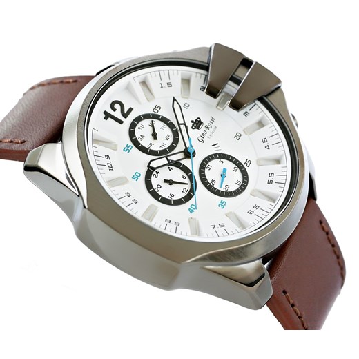zegarek męski gino rossi chronograf exclusive e6122a-3b1 Moda Dla Ciebie