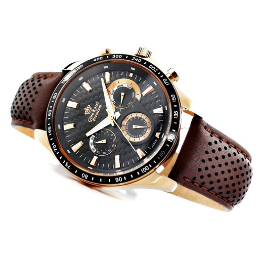 zegarek męski gino rossi stalowy premium s523a-1b1 Moda Dla Ciebie