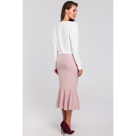 Spódnica z falbaną u dołu Makover M showroom.pl