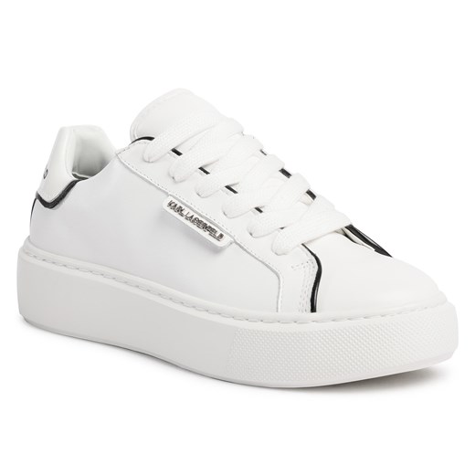 Karl Lagerfeld buty sportowe damskie sneakersy młodzieżowe białe 