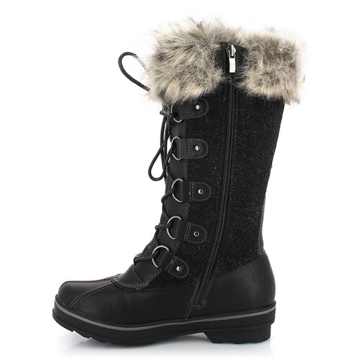 Śniegowce damskie Kimberfeel sznurowane casual 