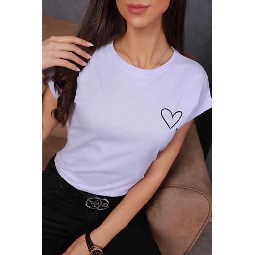 T-shirt damski ALDEORA LILA S Ivet Shop wyprzedaż