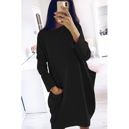 Sukienka RAMIZA BLACK L/XL Ivet Shop wyprzedaż