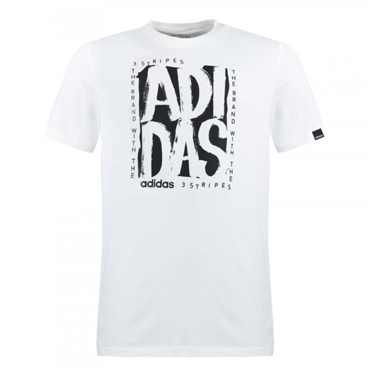 Koszulka Adidas Męska Bawełniana T-Shirt Biała L darcet
