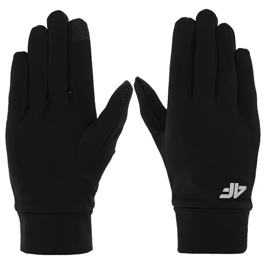 4F Rękawiczki Zimowe Sportowe Dotykowe Smartfon Czarne XS darcet
