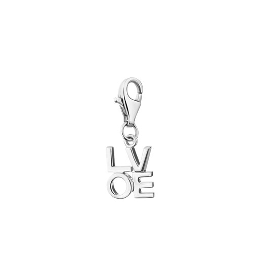 Zawieszka srebrna charms - LOVE  apart.pl