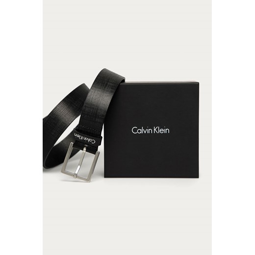 Calvin Klein - Pasek skórzany Calvin Klein 90 wyprzedaż ANSWEAR.com