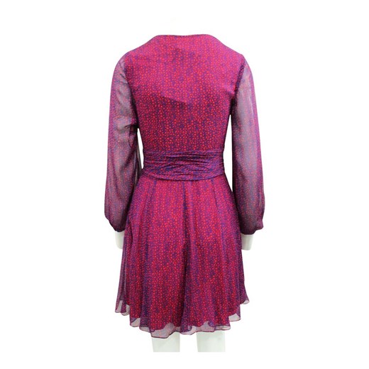 Long Sleeve Dress Diane Von Furstenberg Vintage 2XS - US 2 okazja showroom.pl