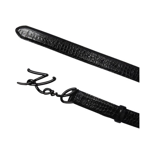 Signature Croco Belt Karl Lagerfeld S showroom.pl