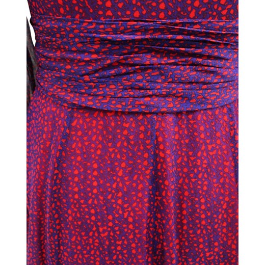 Long Sleeve Dress Diane Von Furstenberg Vintage 2XS - US 2 showroom.pl wyprzedaż