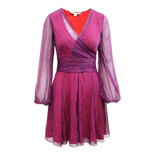 Long Sleeve Dress Diane Von Furstenberg Vintage 2XS - US 2 okazja showroom.pl