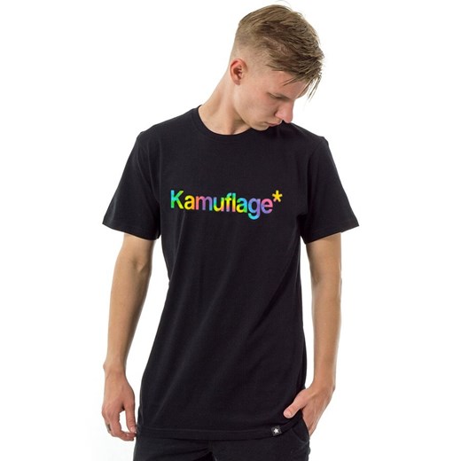 Koszulka męska Kamuflage* t-shirt Eddy black Kamuflage* L matshop.pl
