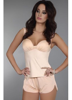 Krótka piżama damska Candence LC 90039, Kolor róż pudrowy, Rozmiar M, LivCo Corsetti Fashion - id: 52518 - marki Livia Corsetti - 100284030 Krótka piżama damska Candence LC 90039, Kolor róż pudrowy, Rozmiar M, LivCo Corsetti Fashion ze sklepu Intymna w kategorii Piżamy damskie - zdjęcie 100284030