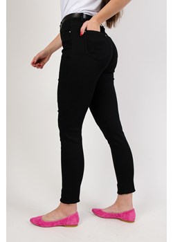 Duże rozmiary (L-XXXXL) Czarne spodnie ze sklepu olika.com.pl w kategorii Spodnie damskie - zdjęcie 100807081