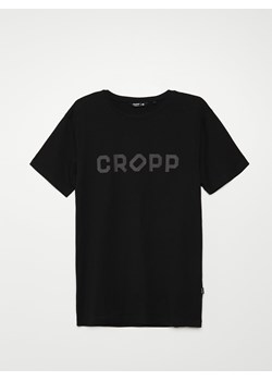 Cropp - Koszulka z nadrukiem - czarny ze sklepu Cropp w kategorii T-shirty męskie - zdjęcie 100996482