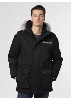 ellesse Parka męska Mężczyźni czarny jednolity ze sklepu vangraaf w kategorii Kurtki męskie - zdjęcie 101372554