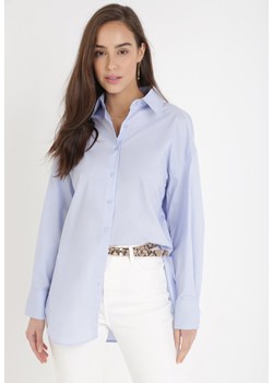 Jasnoniebieska Koszula Doriemara ze sklepu Born2be Odzież w kategorii Koszule damskie - zdjęcie 103001523