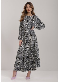 Szara Sukienka Athymes ze sklepu Renee odzież w kategorii Sukienki - zdjęcie 103370992