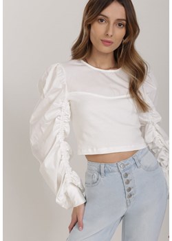 Biała Bluzka Thaliphelia ze sklepu Renee odzież w kategorii Bluzki damskie - zdjęcie 103809882